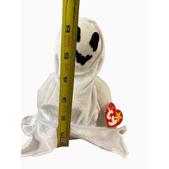 Ty Beanie Baby Sheets The Halloween Ghost Plush Toy White - Picture 9 of 12
